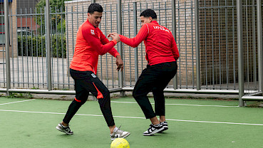 Mohamed (l)©Krajicek Foundation/Maaike Petri