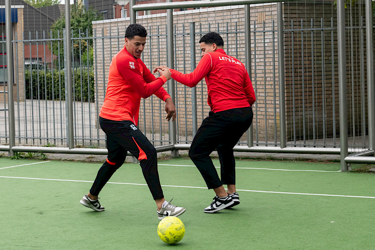 Mohamed (l)©Krajicek Foundation/Maaike Petri